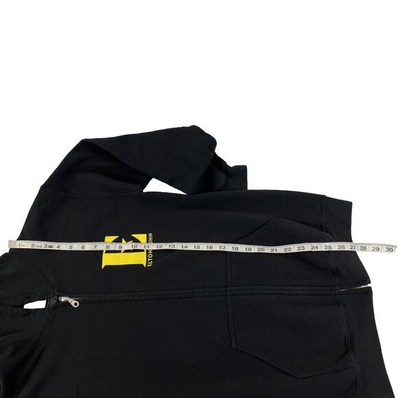 Elton John Farewell Yellow Brick Road Tour Full Zip Hoodie Sweatshirt Size Small - Picture 8 of 8